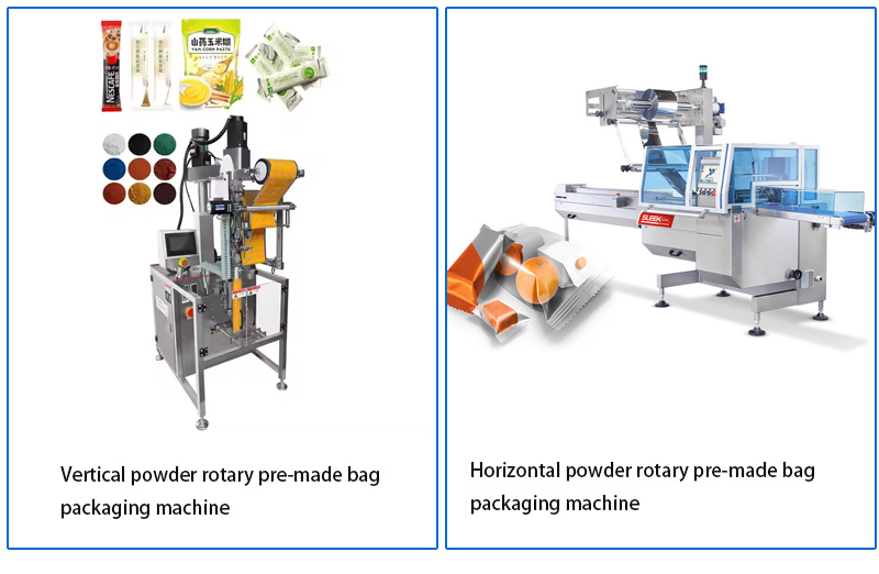 Horizontal and vertical packaging machines