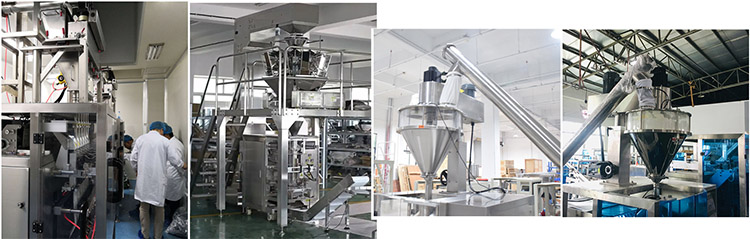 Powder packaging site