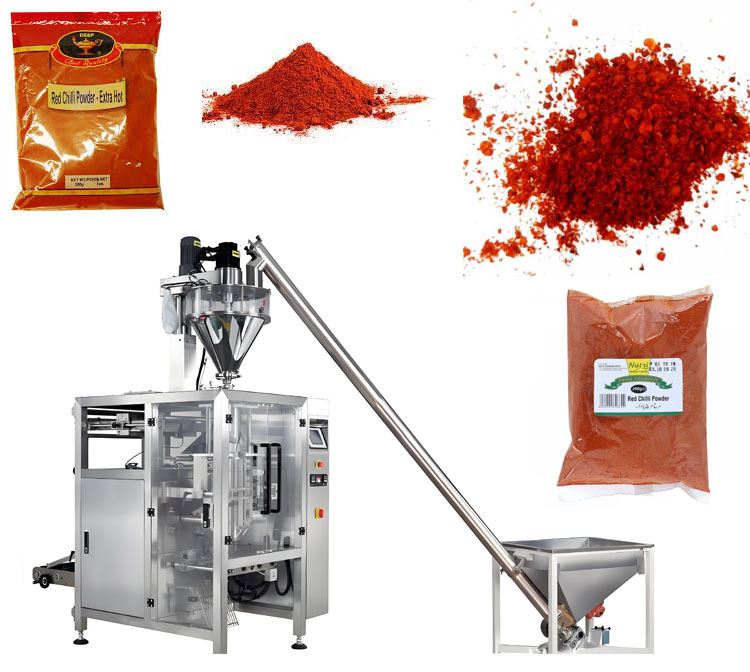 Chili powder vertical packaging machine