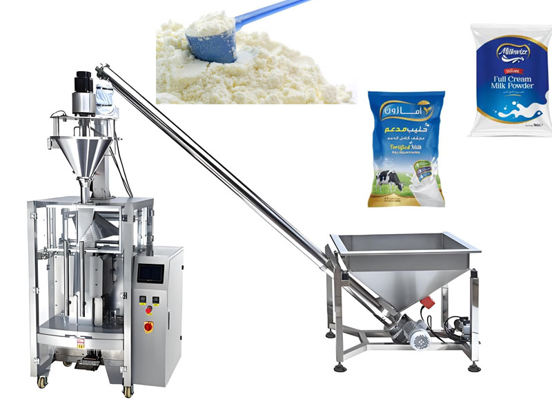 VFFS machine for milk powder packaging