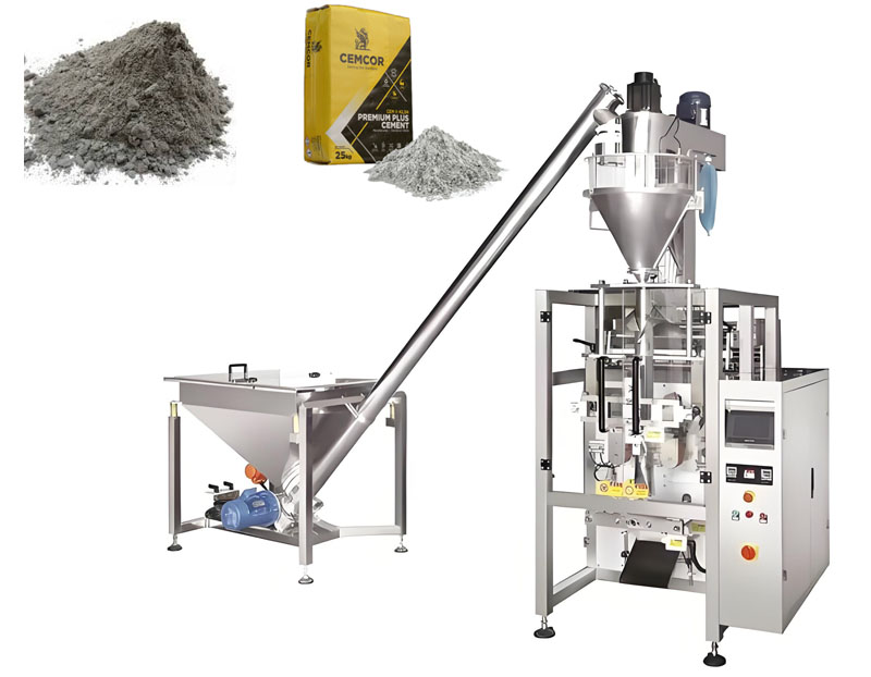 Cement powder packaging machine VFFS