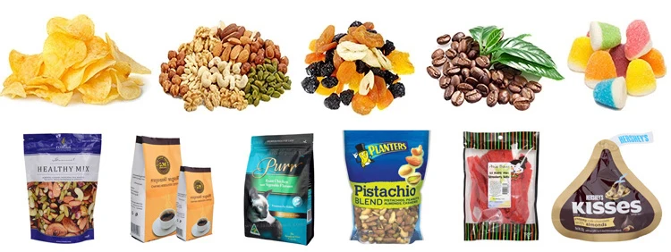 Chocolate packaging bag matching
