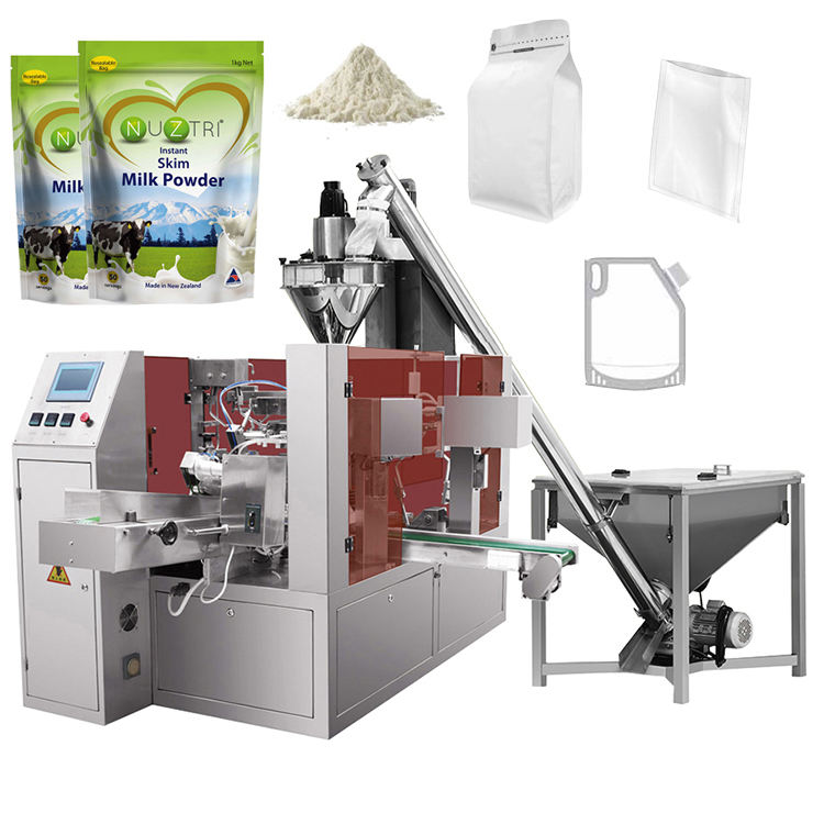 Rotary Premade Bag Packing Machine For Powder Price